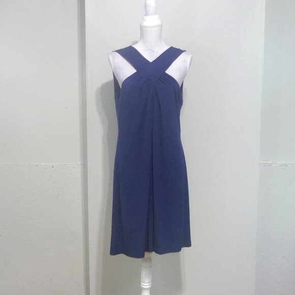 MICHAEL MICHAEL KORS NAVY BLUE DRESS XL - Picture 3 of 7
